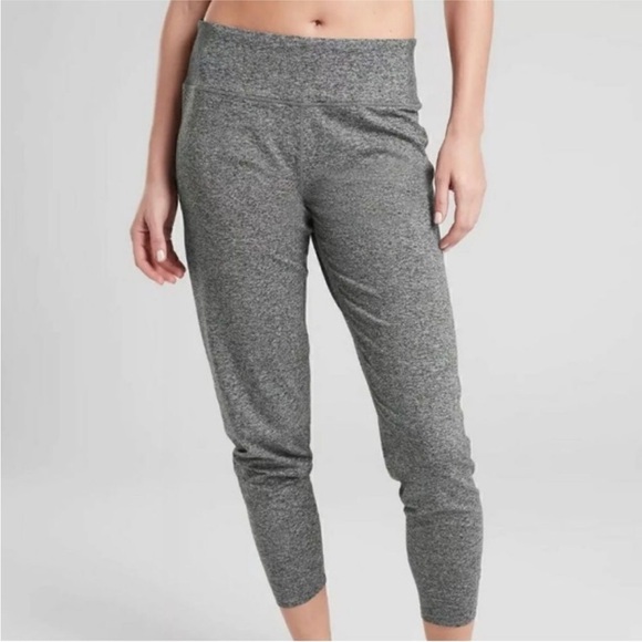 Athleta Pants - Athleta Barre Cinch Pants Gray Leggings